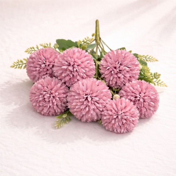 7 Başlı Kasımpatı Yapay Çiçek