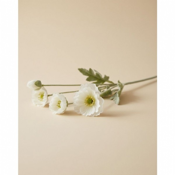 Gelincik Dal Kırık Beyaz 60-65 cm